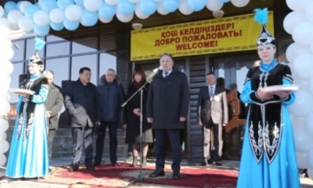 В Карагандинской области открылся новый физкультурно-оздоровительный комплекс