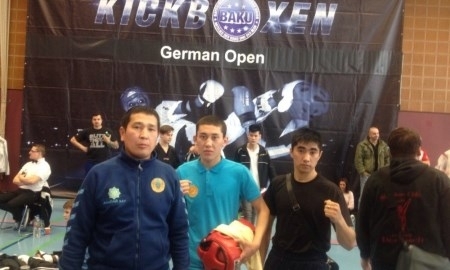 Актауские кикбоксеры завоевали три медали на турнире в Германии