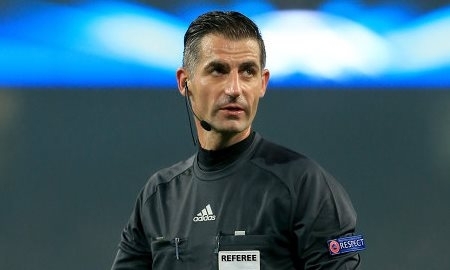 Греческая бригада арбитров обслужит матч Казахстан — Исландия