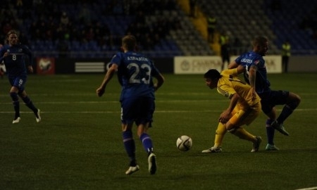 Видео голов матча отборочного раунда чемпионата Европы — 2016 Казахстан — Исландия 0:3