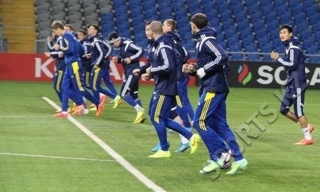 Стартовый состав сборной Казахстана на матч с Россией