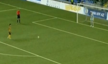 Видео послематчевой серии пенальти игры Суперкубка РК «Астана» — «Кайрат» 0:0, доп.вр. 0:0, пен. 3:2