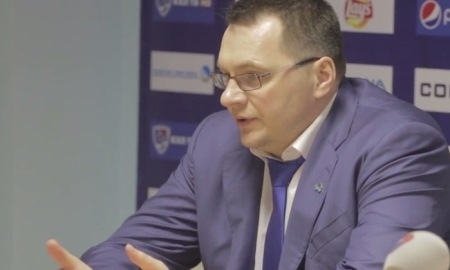 Видео послематчевой пресс-конференции игры плей-офф КХЛ «Барыс» — «Авангард» 3:0 