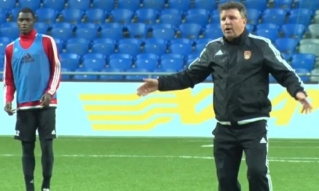 Видео тренировки «Шахтера» в Астане