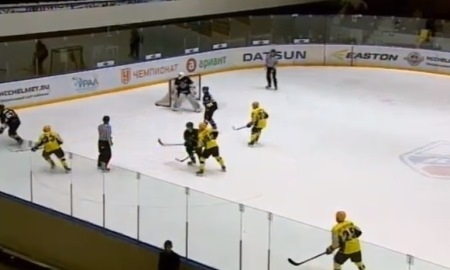 Видео матча плей-офф ВХЛ «Челмет» — «Сарыарка» 1:7