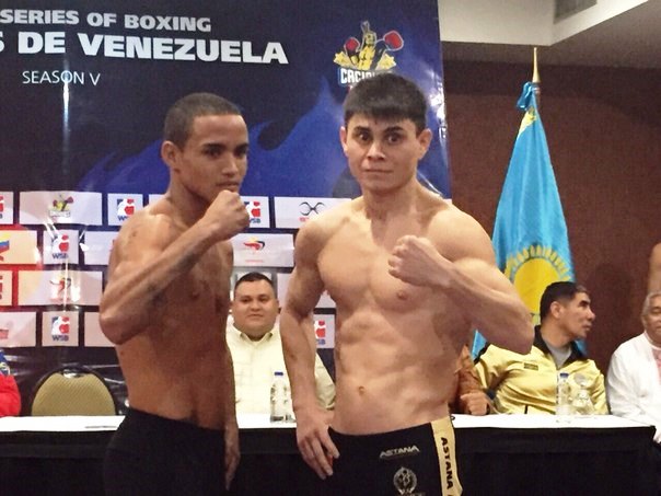 Боксеры «Astana Arlans» и «Caciques Venezuela» прошли взвешивание в Каракасе