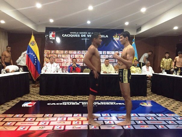 Боксеры «Astana Arlans» и «Caciques Venezuela» прошли взвешивание в Каракасе