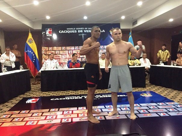 Боксеры «Astana Arlans» и «Caciques Venezuela» прошли взвешивание в Каракасе