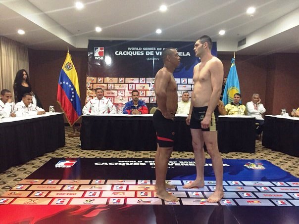 Боксеры «Astana Arlans» и «Caciques Venezuela» прошли взвешивание в Каракасе