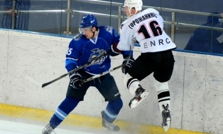 Фоторепортаж с матча плей-офф чемпионата РК «Номад» — «Горняк» 2:1 ОТ