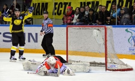 Фоторепортаж с матча плей-офф ВХЛ «Сарыарка» — «Ермак» 3:2