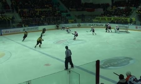 Видеообзор матча плей-офф ВХЛ «Сарыарка» — «Ермак» 3:2