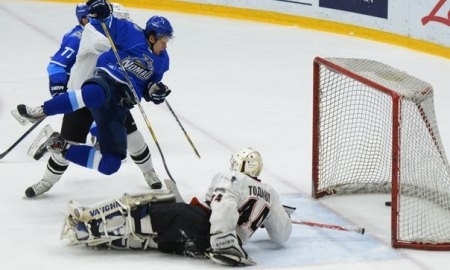 Фоторепортаж с матча плей-офф чемпионата РК «Номад» — «Горняк» 4:1