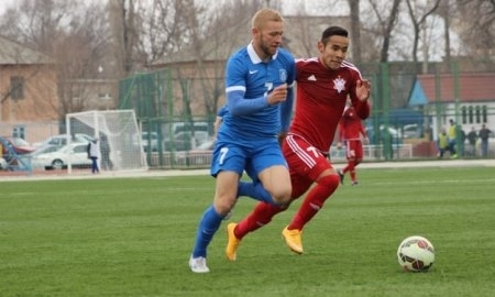 Фоторепортаж с матча Премьер-Лиги «Тараз» — «Актобе» 0:1 