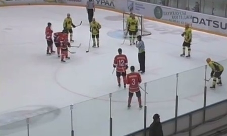 Видео матча плей-офф ВХЛ «Ермак» — «Сарыарка» 2:3 