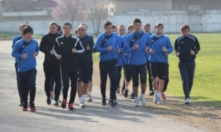 Фоторепортаж с тренировки «Востока» в Шымкенте