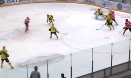 Видеообзор матча плей-офф ВХЛ «Ермак» — «Сарыарка» 5:4 