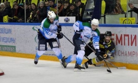 Видеообзор матча плей-офф ВХЛ «Сарыарка» — «Торос» 1:2