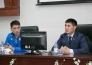 Лидеры сборной Казахстана провели встречу со студентами столичного ВУЗа