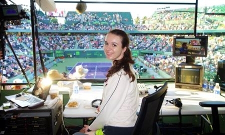 Галина Воскобоева: «Следила за матчем Джоковича и Долгополова из комментаторской кабины»