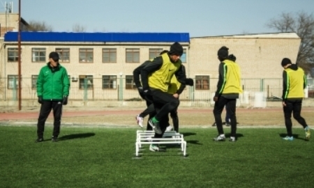 «Атырау» провел тренировку перед вылетом в Кызылорду