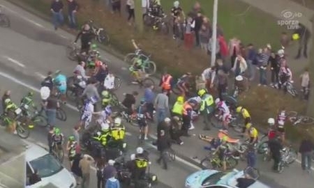 Андреа Гуардини: «Меня заблокировали с двух сторон, и я закончил на земле»