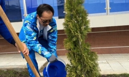 Казахстанские тяжелоатлеты заложили аллею чемпионов