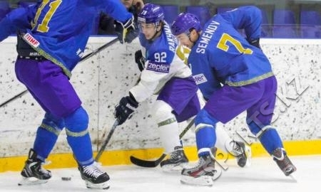 Фоторепортаж с открытой тренировки сборной Казахстана