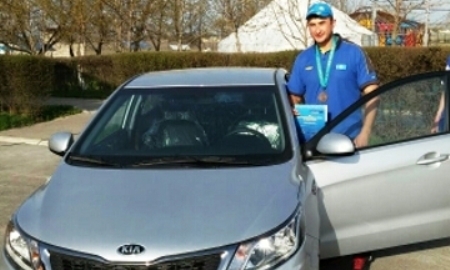 Кызылординец за победу в республиканском турнире по стендовой стрельбе получил автомобиль