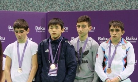 Сборная Казахстана завоевала 8 наград на Кубке Федерации борьбы Азербайджана