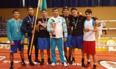 Молодежная сборная Казахстана по боксу выиграла «Турнир четырех стран» в Испании