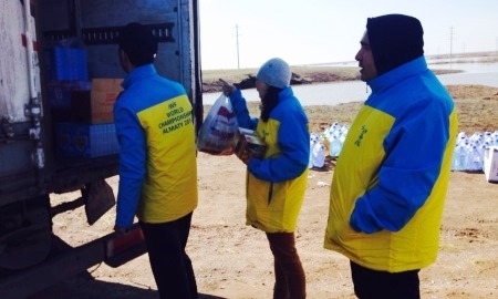 Сотрудники Федерации тяжелой атлетики оказали помощь пострадавшим от наводнения