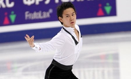 Денис Тен выступил на World Team Trophy