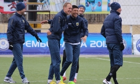 «Тобол» провел тренировку перед матчем с «Ордабасы»