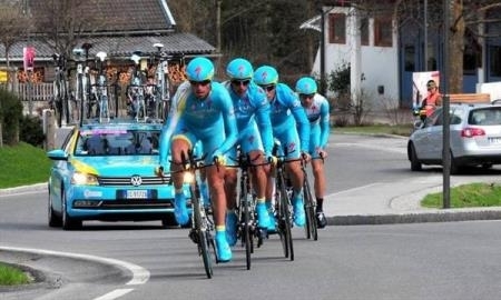 «Астана» стала третьей на стартовом этапе «Джиро дель Трентино»