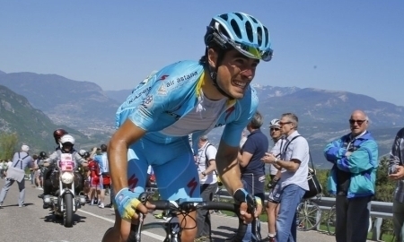Микель Ланда стал вторым на третьем этапе «Джиро дель Трентино»