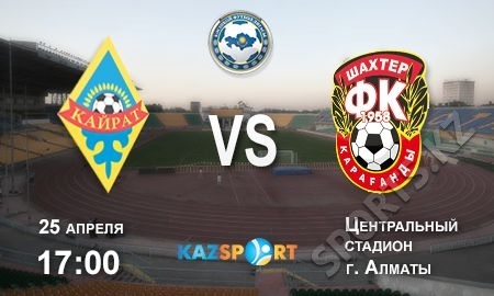 Накануне. «Кайрат» — «Шахтер»