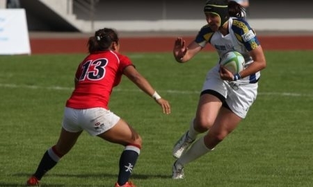 Женская сборная РК по регби-15 нанесла поражение команде Гонконга