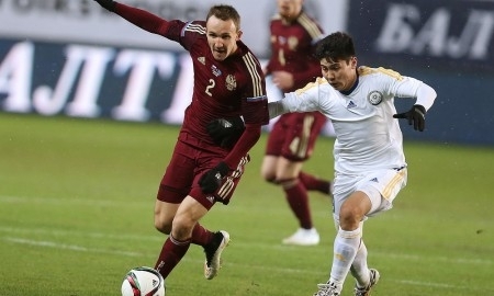 Фоторепортаж с товарищеского матча Россия — Казахстан 0:0