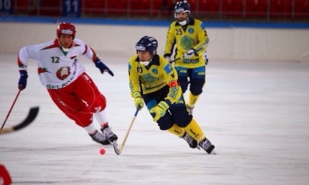Видео четвертьфинала чемпионата мира по бенди Казахстан — Беларусь 26:8