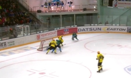 Видеообзор матча полуфинала плей-офф ВХЛ «Торос» — «Сарыарка» 3:2 ОТ