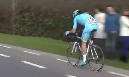 Видео финиша велооднодневки «Тур Фландрии» с участием гонщиков «Астаны»