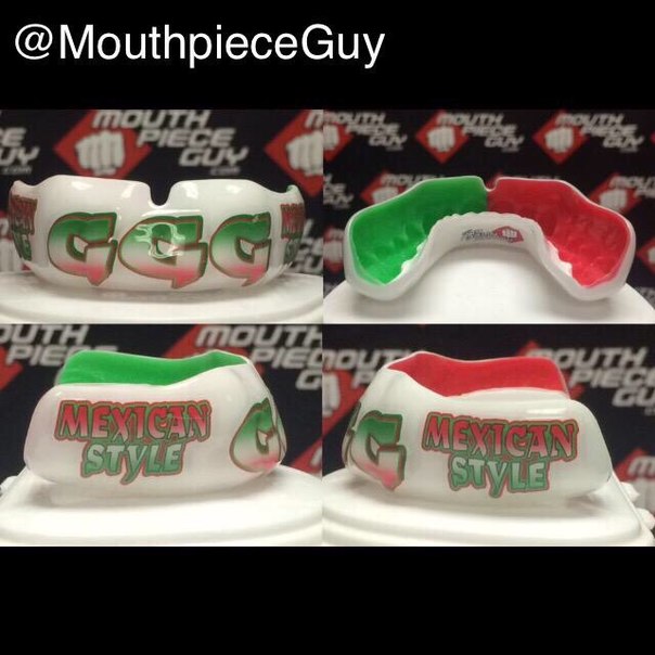 Для Геннадия Головкина изготовили капу в мексиканском стиле