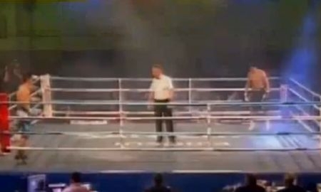 Видео боя WSB Жанибек Алимханулы VS. Кристиан Зарате