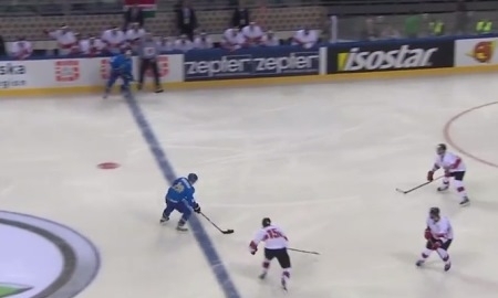 Видеообзор матча первого дивизиона чемпионата мира Казахстан — Венгрия 5:0