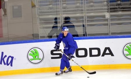 Сборная Казахстана провела тренировку