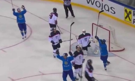 Видеообзор матча первого дивизиона чемпионата мира Казахстан — Япония 7:2 