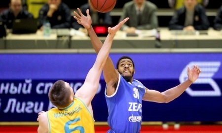 Фоторепортаж с матча ВТБ «Зенит» — «Астана» 85:88