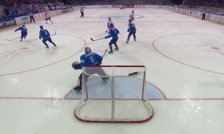 Видеообзор матча первого дивизиона чемпионата мира Казахстан — Польша 3:2