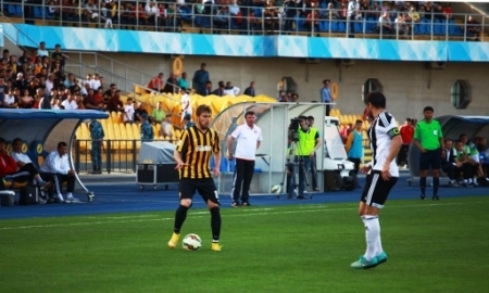 Фото с матча Премьер-Лиги «Кайрат» — «Шахтер» 4:0
